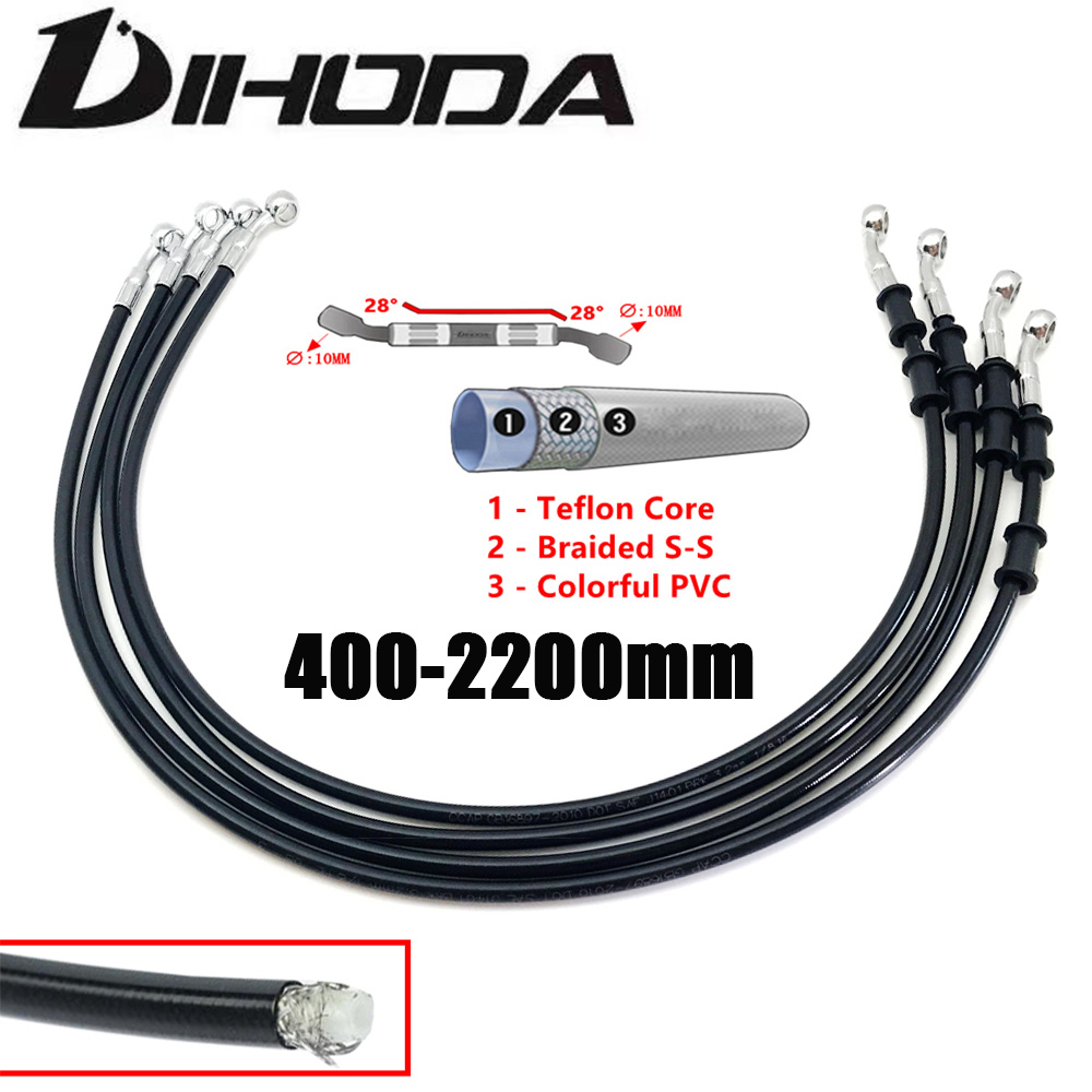 400-2200mm Motorcycle Hydrauli - Brake Line Motorcycle review and price
