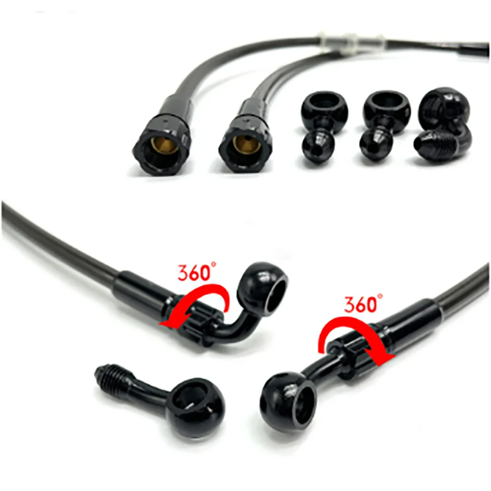 Motorcycle Brake Hose AN3 Brai - Brake Line Motorcycle review and price