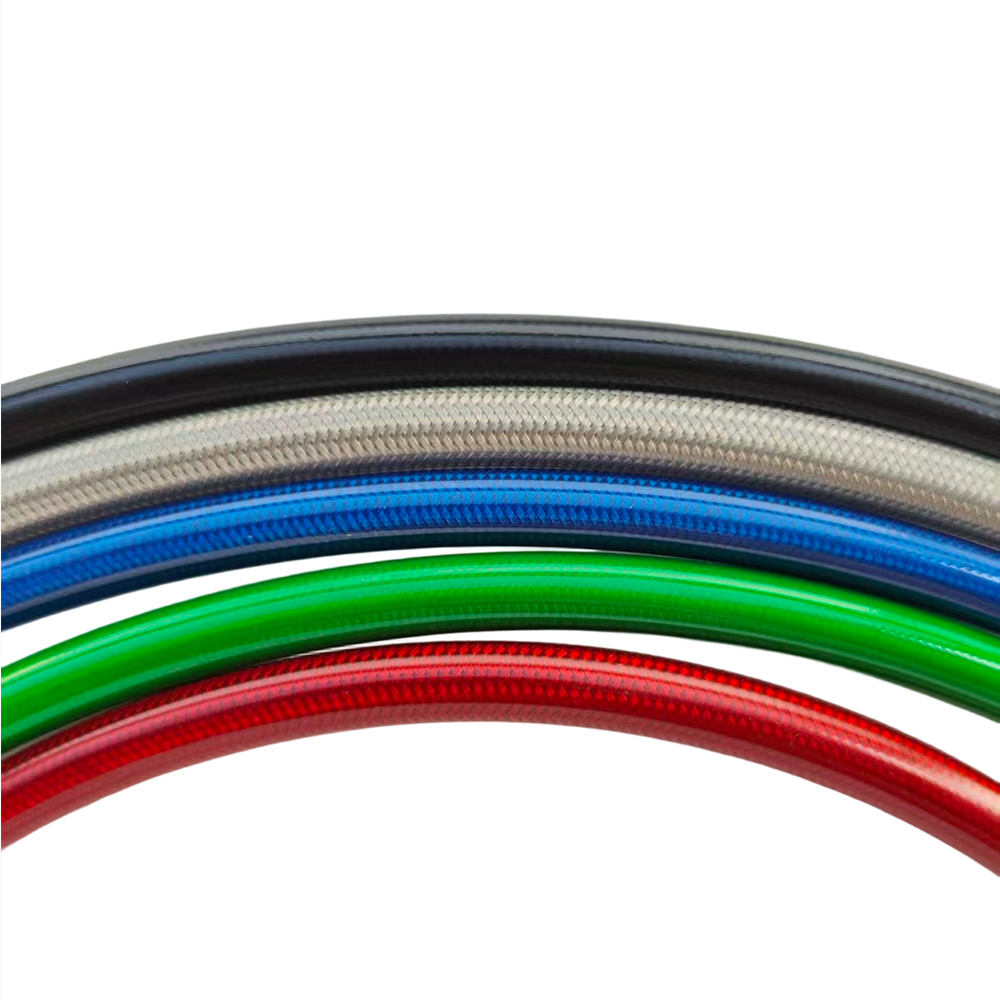 28°-28° Black Braided Hydrauli - Brake Line Motorcycle review and price